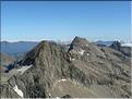 Les cimes de la Malédie (3059 m), du Mont Clapier (3045 m) et  de Chamineye (2921 m)