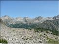 Du col de la Vallette, vue vers le Nord sur la vallée de Frémamorte