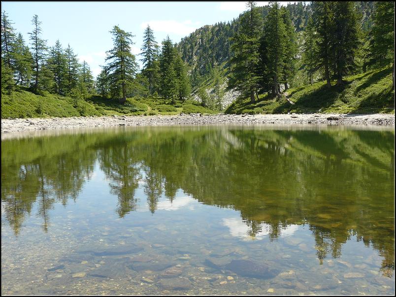 le lac des Adus (2130m)