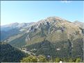 La Balma de la Fréma et la tête du Brec. Au fond le mont Giraud et les têtes de Rol et de la Tranche