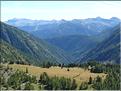 Sur le chemin du retour, vue sur le Plateau de Morgon