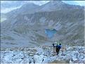 montée entre le col du Barn et le mont Pépoiri