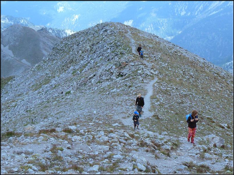 En direction du Mt Pépoiri