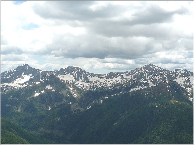 Caïre Archas (2632 m), Cime de Belletz (2610 m) et Mont Pépoiri (2674 m)