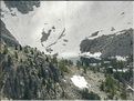 De la Tête Mercière, vue sur le lac de Tavels