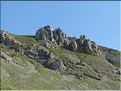 Paysage insolite sous le col de Veillos
