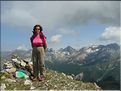 Depuis la Tête des Margès, panorama du col de la Lombarde à la pointe de Giegn