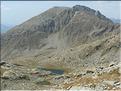 Du lac Cabret, vue sur le lac Balaour et le Mont de l'Agnellière.